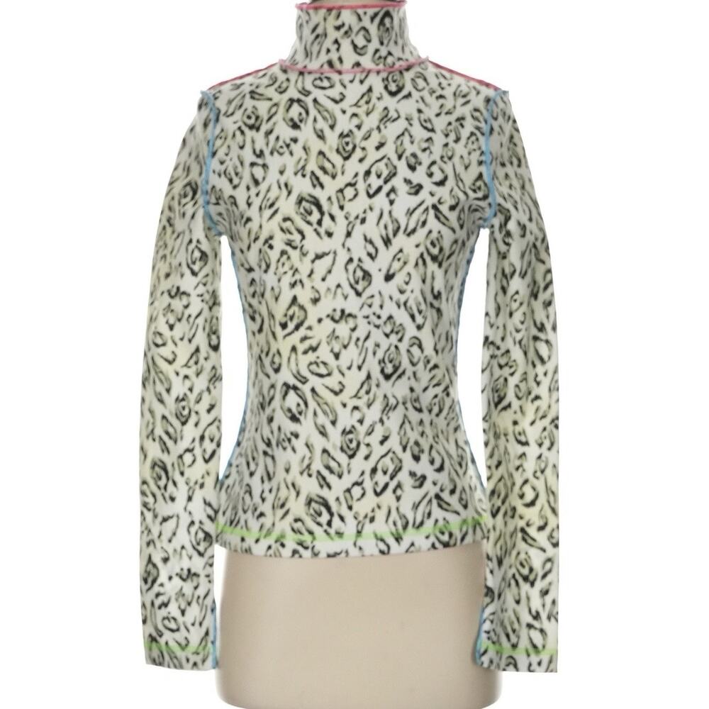 Women’s Jet Set Base Layer Animal Print Top Size 2